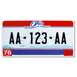 Plaque US PLEXIGLAS® 300x150mm - Ohio