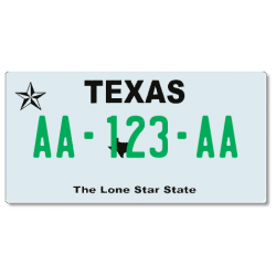 Plaque US PLEXIGLAS® 300x150mm - Texas