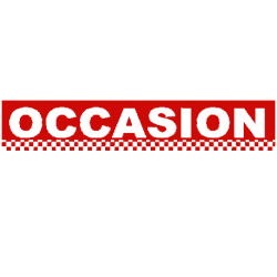 cache plaque OCCASION rouge